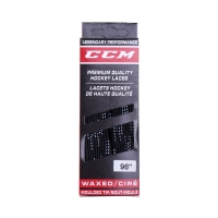 CCM Hockey Wax Laces - Black