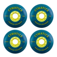 Cymatics Urban 80mm/88a - Turquoise/Yellow (x4)