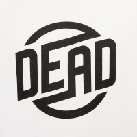 Dead - Circle Logo T-Shirt - White