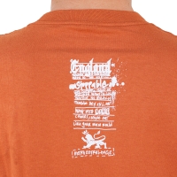 England Clothing - Stitch - Tshirt - Orange