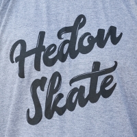 Hedonskate - Handwritten - Tshirt - Grey