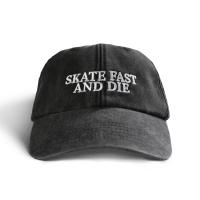 Inferno Skate Fast And Die Cap - Black