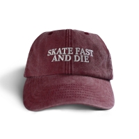 Inferno Skate Fast And Die Cap - Red