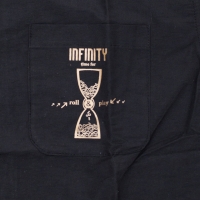 Infinity- Button Shirt - Black