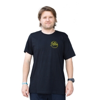 Razors - Circle T-shirt - Black/Lime