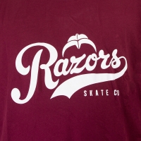 Razors - Slugger T-Shirt - Maroon