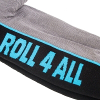 Roll4all - Short Socks - Grey/Black
