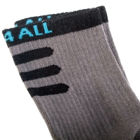 Roll4all - Short Socks - Szare/Czarne
