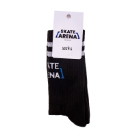 SkateArena - Short Socks - Black/White