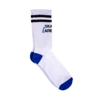 SkateArena - Short Socks - White/Blue